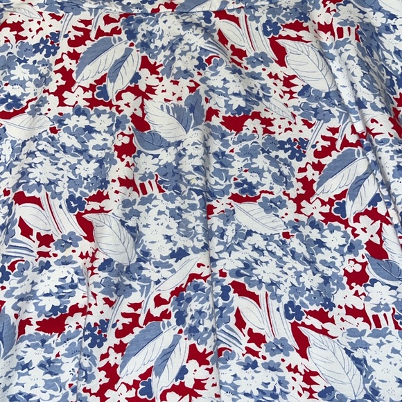 Chaps midi dress light blue, white and red - Picture 6 of 12